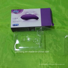 Boîte en plastique personnalisée avec plaquette blister pour Durex (boîte en PVC)